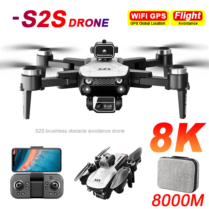 Drone Rc N2 - Новый S2S Дрон 8K Профессиональный HD