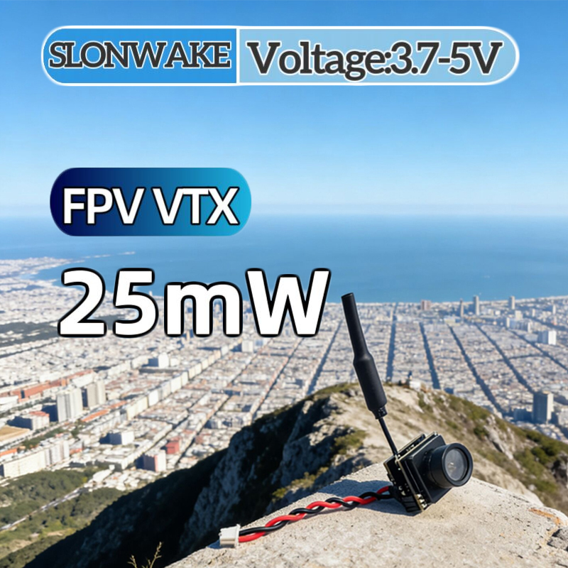 Rc Transmitter - SLONWAKE FPV 25 мВт интегрированный видеопередатчик