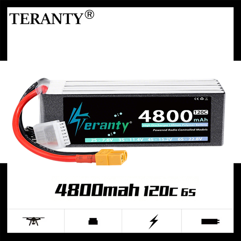 Drone Rc Board - Аккумулятор LiPo TERANTY 6S 4800 мАч
