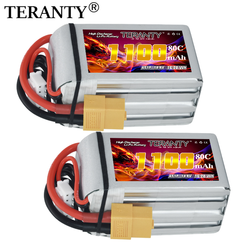 Drone Rc Board - Аккумулятор LiPo TERANTY 4S 1100 мАч