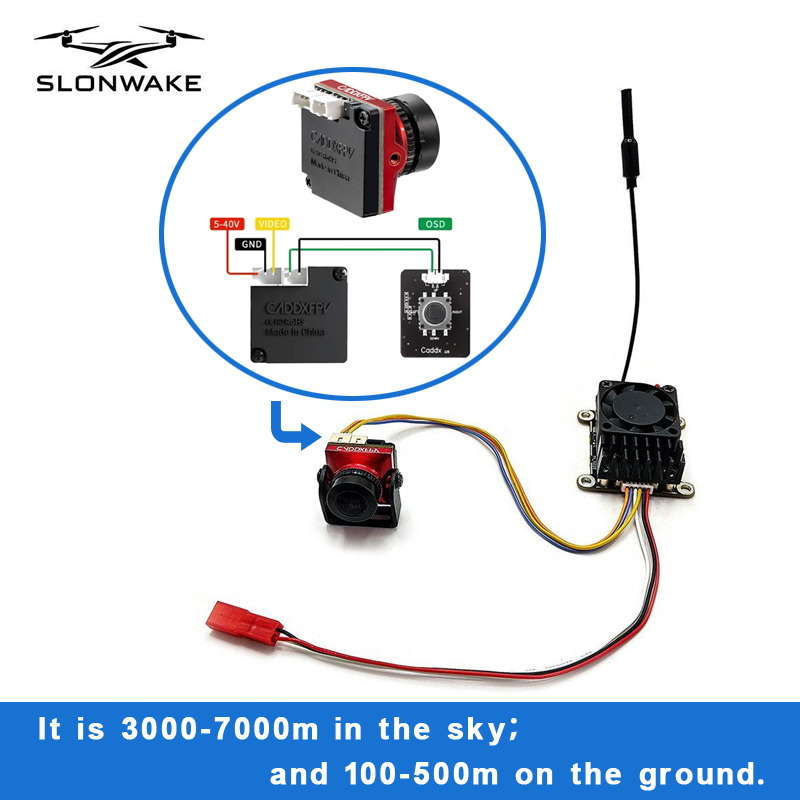 Rc Transmitter - Беспроводной FPV-передатчик дальнего действия 5.8ГГц 2Вт