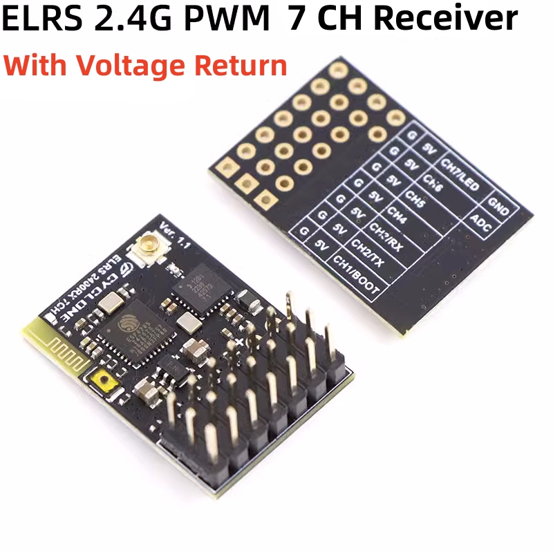 Drone Rc Board - ELRS 2,4G PWM 7CH 6CH CRSF