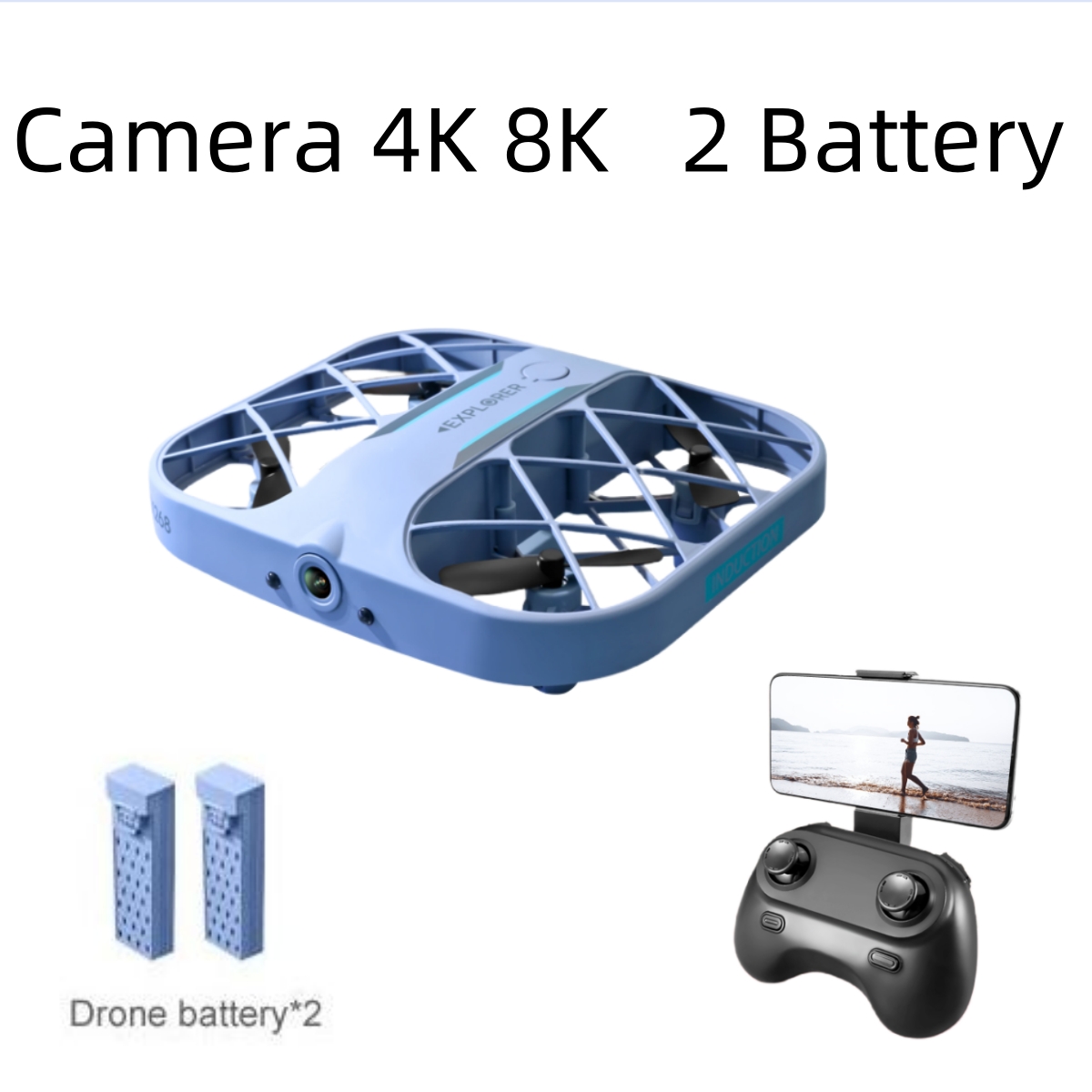 Drone Z - JJRC H107 FPV RC дрон с
