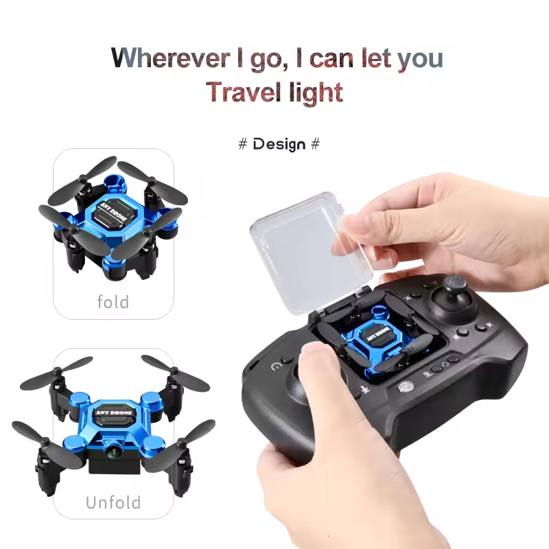 Новый мини-складной дрон K04 с – обзор и цена Drone Z
