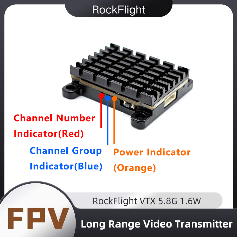 RockFlight TX663 VTX 5.8G 48CH – обзор и цена Rc Transmitter