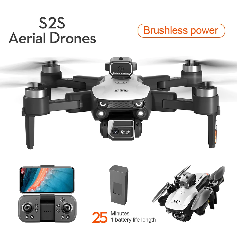 Новый S2S Дрон 8K Профессионал – обзор и цена Drone Rc N2