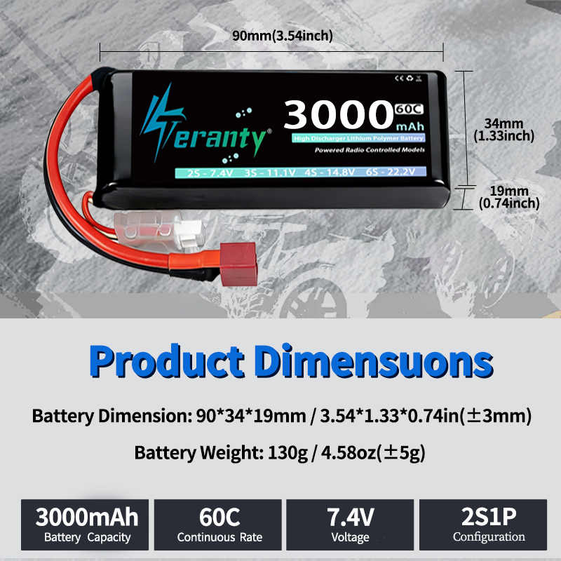 Аккумулятор LiPo TERANTY 2S 30 – обзор и цена Drone Rc Board