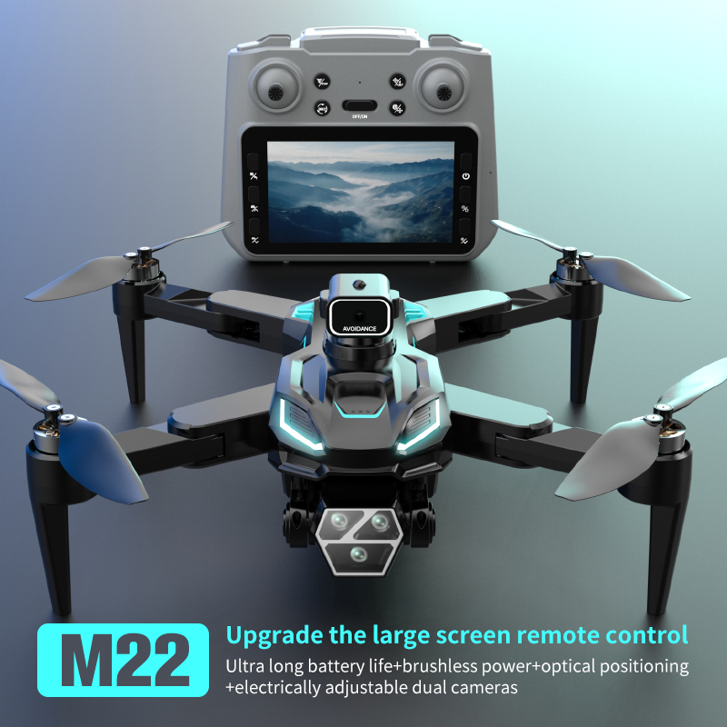 Оригинальный складной дрон M22 – обзор и цена Drone Rc Foldable
