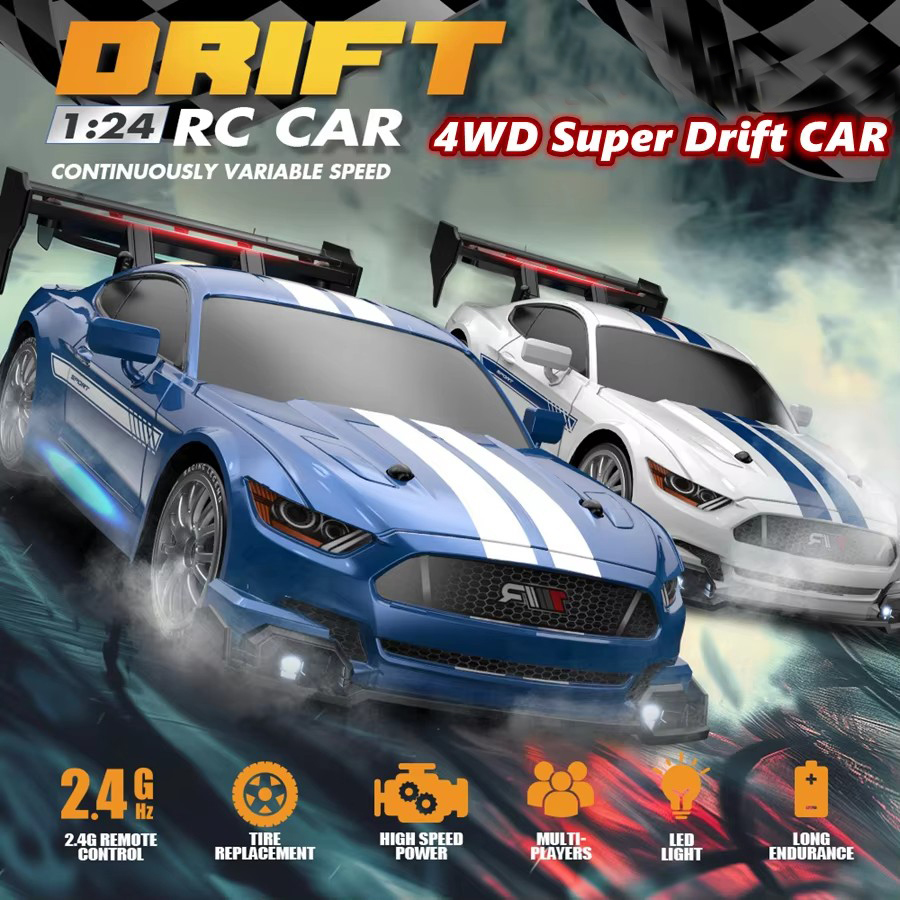 4WD автомобиль с дистанционным – обзор и цена Rc Drift Car Kit