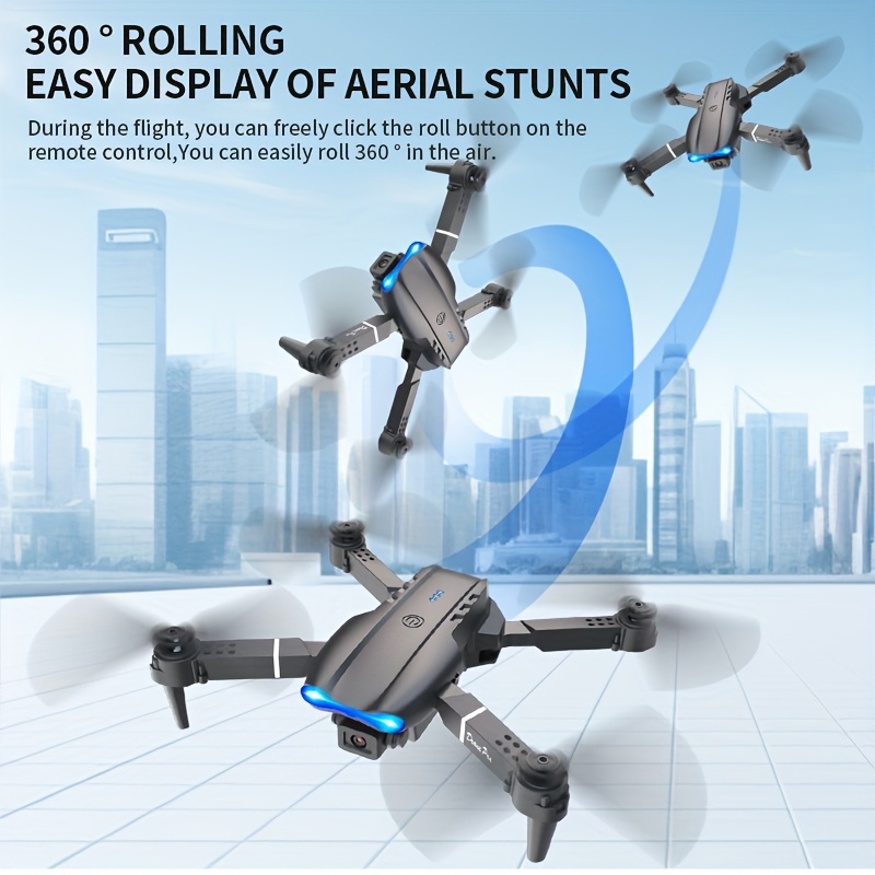 Новый складной дрон E99 PRO MA – обзор и цена Drone Z
