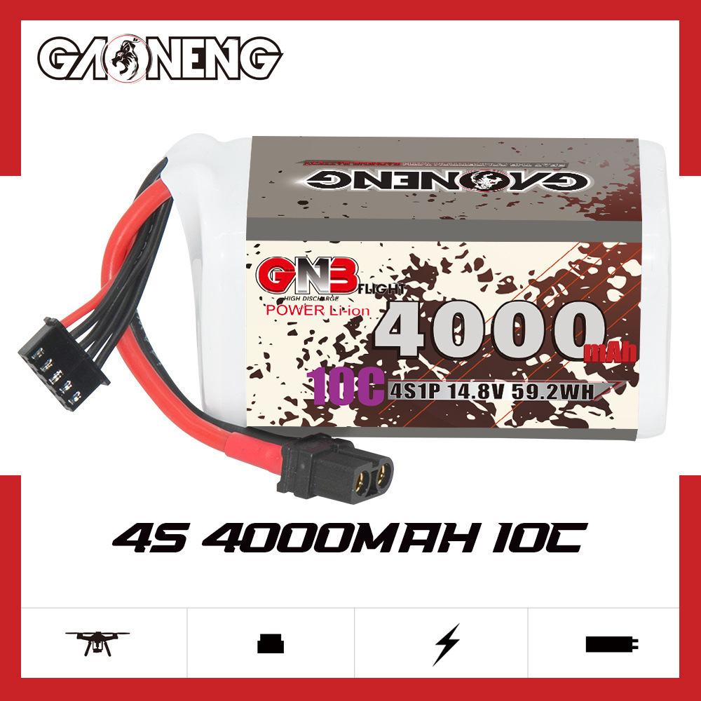 GNB 4000 мАч 4S 14,8 В 10C 20C – обзор и цена Drone Rc Board