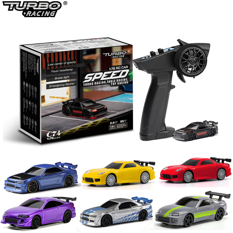 Turbo Racing 1:76 C64 C73 C72  – обзор и цена Rc Drift Car Kit