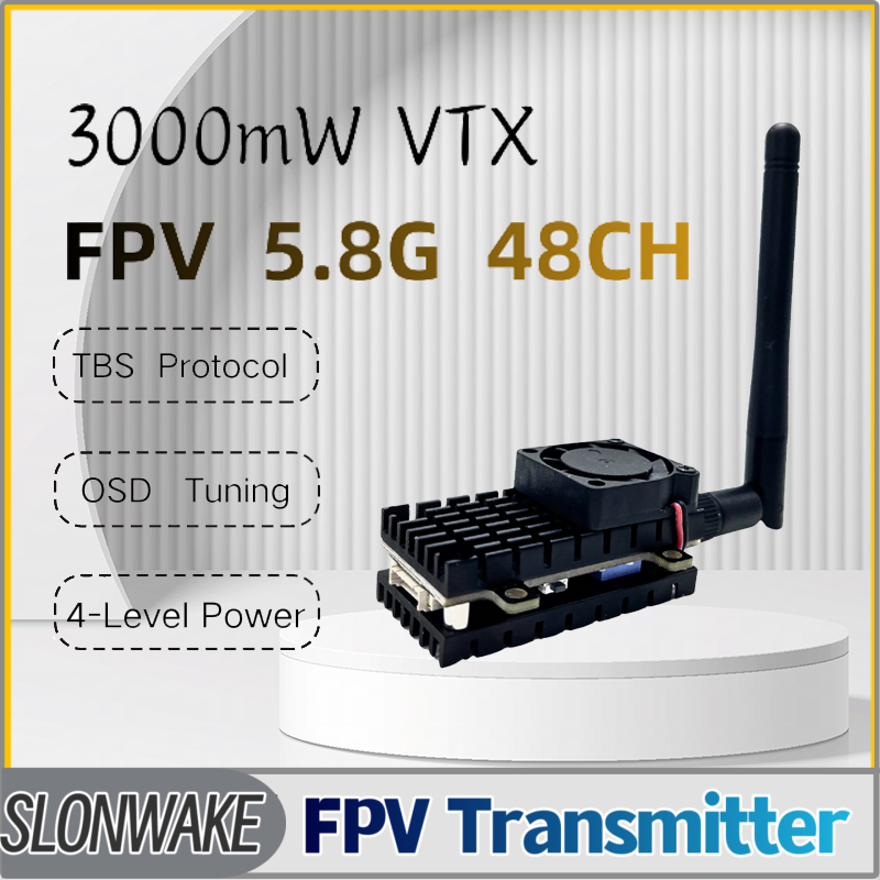 SLONWAKE 5,8G 3000 МВт Модуль  – обзор и цена Rc Transmitter