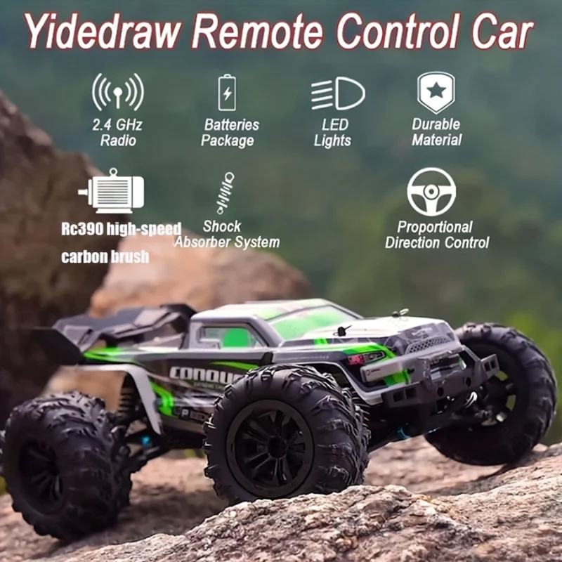 «1:16 4WD радиоуправляемая маш – обзор и цена Drone Lidi Rc