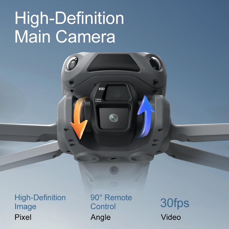 Новый дрон LF682 с двойной кам – обзор и цена Drone Rc Foldable